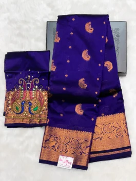 Aariwork Blouse Paithani