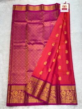 Pure Silk Handloom Gadwal  M01