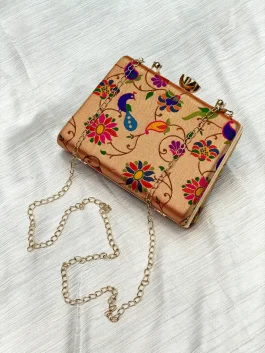 Paithani Purse Clutch T01