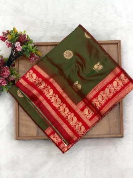 Gadwal Paithani Soft Silk K11