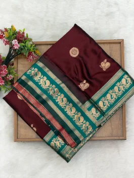 Gadwal Paithani Soft Silk K11