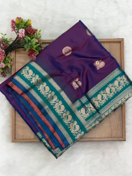 Gadwal Paithani Soft Silk K11