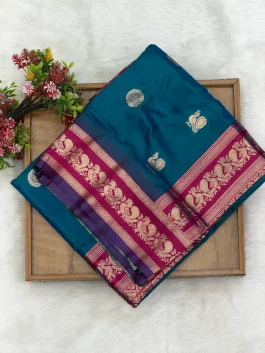 Gadwal Paithani Soft Silk K11