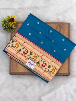 Brocade Premium Soft Silk Chintamani Paithani A12