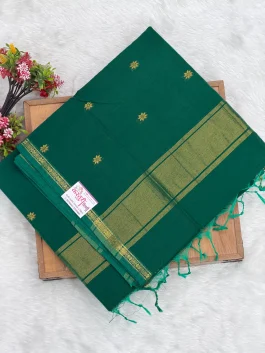 Maheshwari Cotton Rama Saree U11