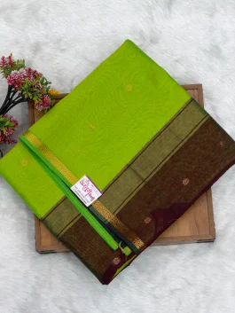 Maheshwari Cotton Parrot Saree U11