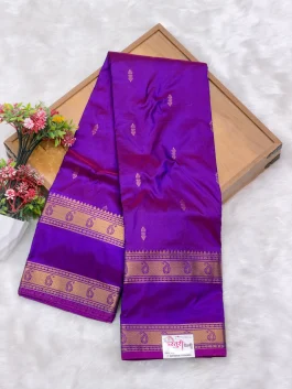 Pure Silk Kanjivaram Dhup Chav Magenta Paithani T11