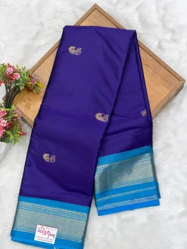 Sico Neavy Blue Paithani F01
