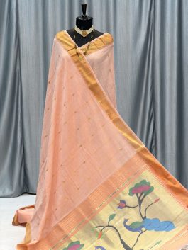 Cotton Paithani Yeola Handloom Aboli C11