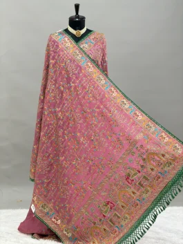 Rajwadi Fancy Saree Onion Pink D13
