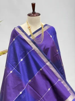 Maheshwari Kora Silk Dual Tone G13